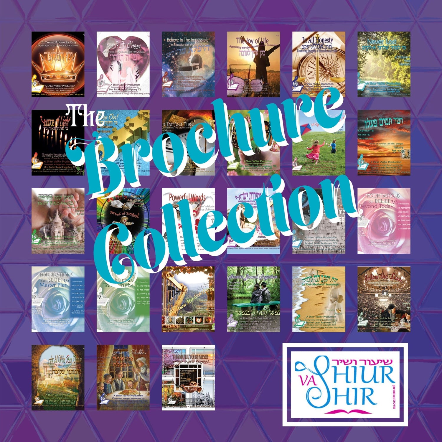 The Brochure Collection: 27 great musical lectures on every part of your life!